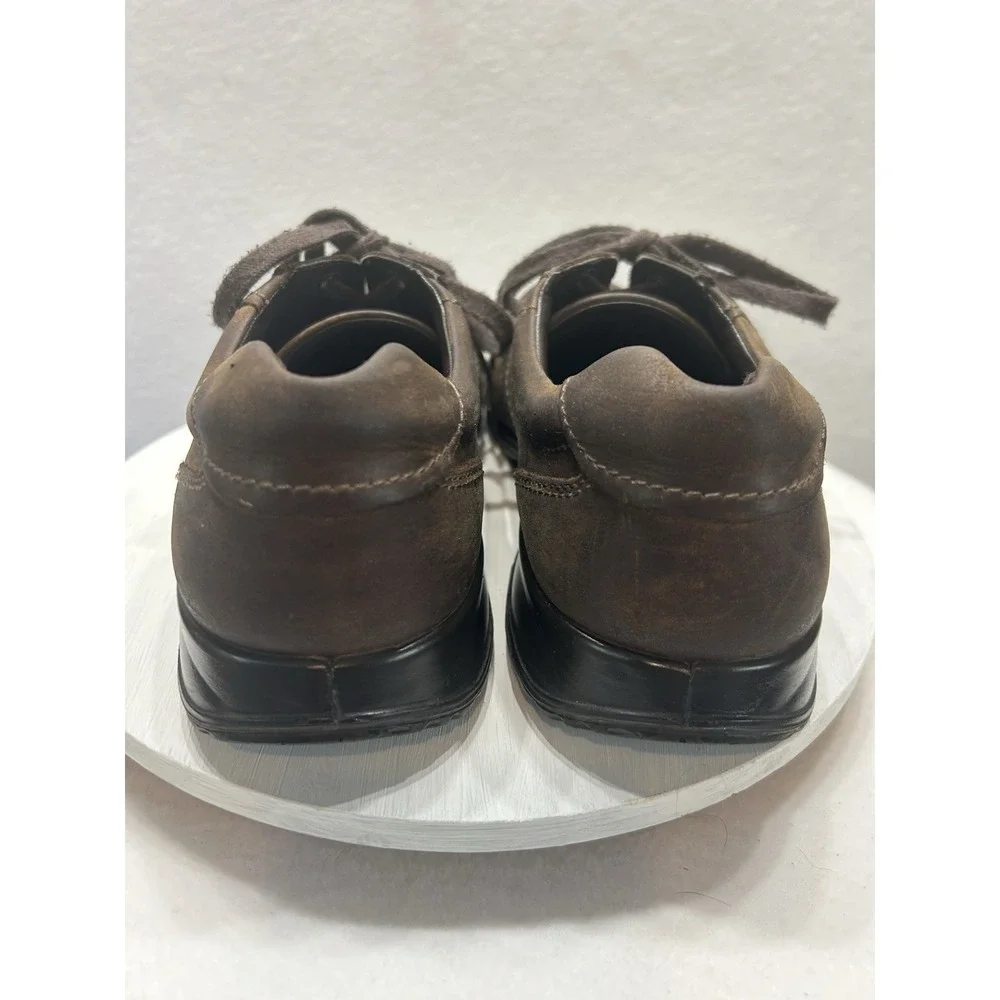 ECCO Shock Point Men's Size EU 46/US 13 Brown Leather‎ Shoes